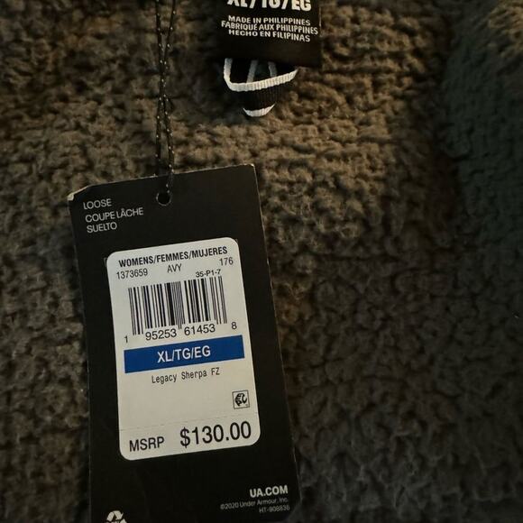 Under Armour Women's Legacy Sherpa Full Zip, Size XL, New with Tag MSRP $130 - Picture 7 of 7